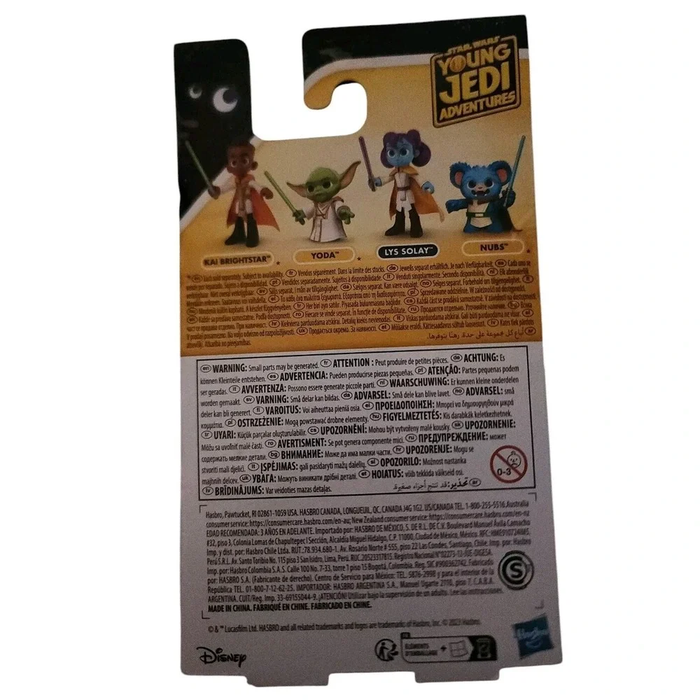 Star Wars Young Jedi Adventures Lys Solay Action Figure with Lightsaber‎